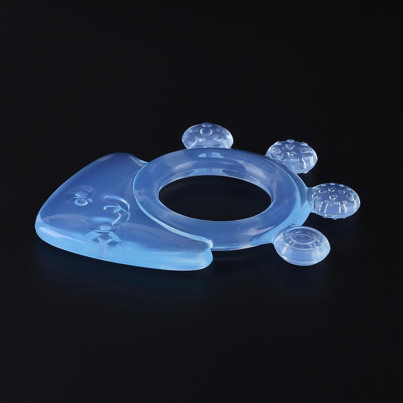 Cute Baby Teether Kids Silicone Teething Chewable Pacifier (Blue Octopus) Newly