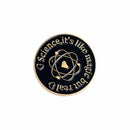 Student Gifts Lapel Pin Denim Jackets Lapel Pin Letter Brooch Badge Enamel Pin