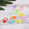 Colorful Plastic Safty Pins Sweater Mark Buckle DIY Weaving Tools (100pcs) Newly