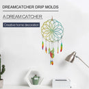 Epoxy Molds DIY Feather Pendant Dream Catcher Mold Wall Hanging Decor 3 Piece