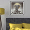 5D DIY Full Drill Diamond Painting Elephant Cross Stitch Craft Kit (wll817)