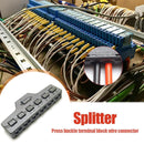 6 Ports Wire Connector Distribution LED Terminal Block Cable Splitter (B)