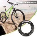 BOLANY MTB Bike Flywheel Lock Covers Cassette Locking Ring Tools (Black) Newly