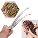 Tools Stainless Steel  Hair Clip Duck Mouth Wavy curls Fixed hair clip
