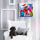 5D DIY Diamond Drawing Kits Full Round Drill Christmas Gift Kitten Wall Decor