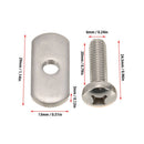 Fasteners Kayak  Accessories Kayak Rail/Track Screws Hardware Gear Track Nuts
