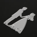 Metal Bride Groom Wedding Cutting Dies Stencils For DIY Scrapbooking Newly