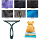 Lint Remover Pet Hair Fuzz Fabric Shaver Coat Clothes Fluff Brush (Green)