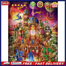 Full Drill Rhinestone Mosaic Craft DIY Fantasy Castle Diamond Painting Poster