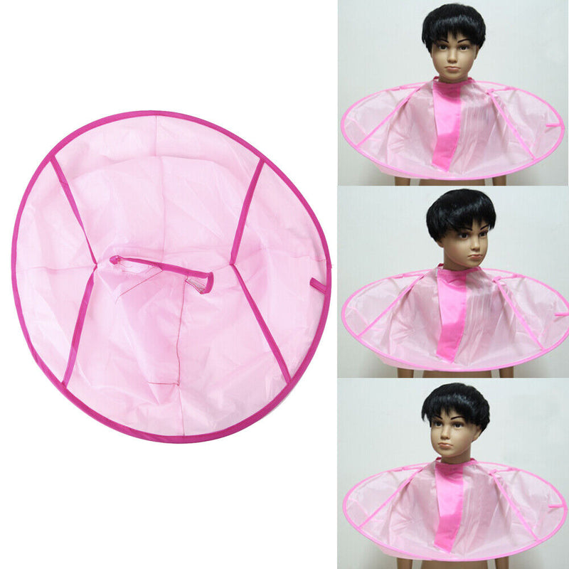 Kids Hair Cutting Cape Barber Styling Salon Nylon Haircut Hairdresser Gown