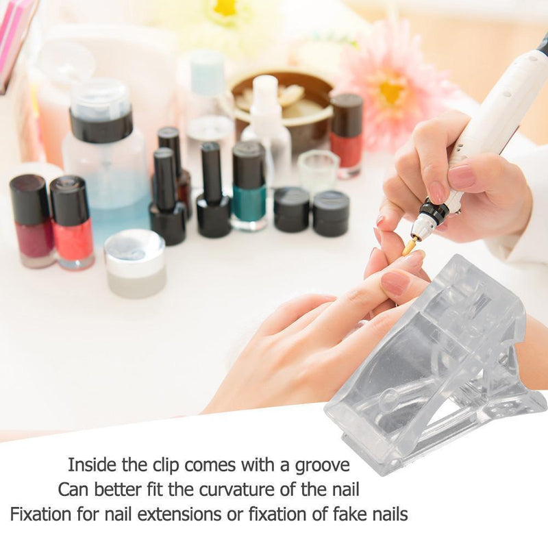 10pcs Quick Building Mold Nail Tips Clip Finger Extension UV Gel Builder Newly