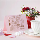 Drink Glass Fruit Embossing Paper Card Cutting Die DIY Seal Stamp (T1900TC)
