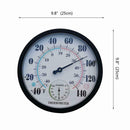 Large Thermometer Meter Outdoor Garden Humidity Hygrometer Tool Analog C1B5