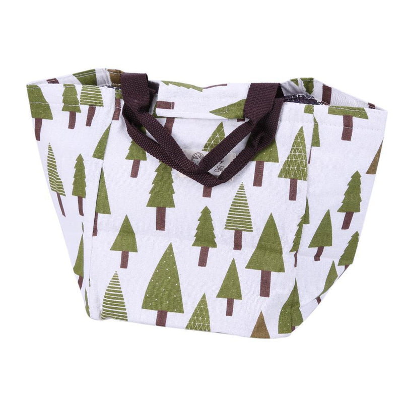 Canvas Tote Bag  Portable Thermal Lunchbox for Office/School