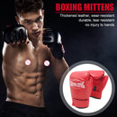 2pcs Muay Thai Karate Punching Gloves PU Boxing Training Gloves (Red) Newly