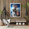 5D DIY Diamond Painting Owl Full Round Drill Mosaic Rhinestone Picture Home A