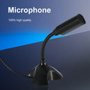 USB Microphone Portable USB Condenser Recording Microphone for Laptop Computer