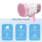 #A 69 Holes Bubbles Blowing Machine Kids Toys Bathroom Dream Light Bubbles Bloom