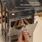 2pcs Outdoor Wood Stove Portable Camping Picnic BBQ Folding Cooking Grill