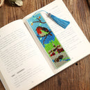 Diamond Paint Leather Bookmark Tassel Special Shape Drill Mark (S51-Bird) Newly