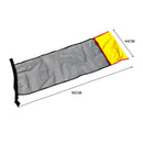 Floating Water Hammock Lounger Swimming Pool Chair Bed Net Cover (Yellow) Newly