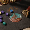 Octagonal Sealing Wax Beads Ancient Wax Seal Stamp Tablet Pill 100pcs (A) Newly