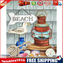 Diamond Painting Kit beach Full Round Rhinestone Wall