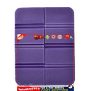 Camping Cushion Seat Foldable XPE Foam Pad Waterproof for Picnic (Purple) Newly
