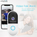 B50 Smart WiFi Video Intercom 720p Visual Door Phone Doorbell Wireless Camera