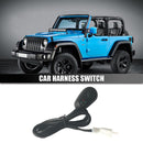 12V 24V On/Off Switch with Two-Tone Display for Offroad LED Work Light