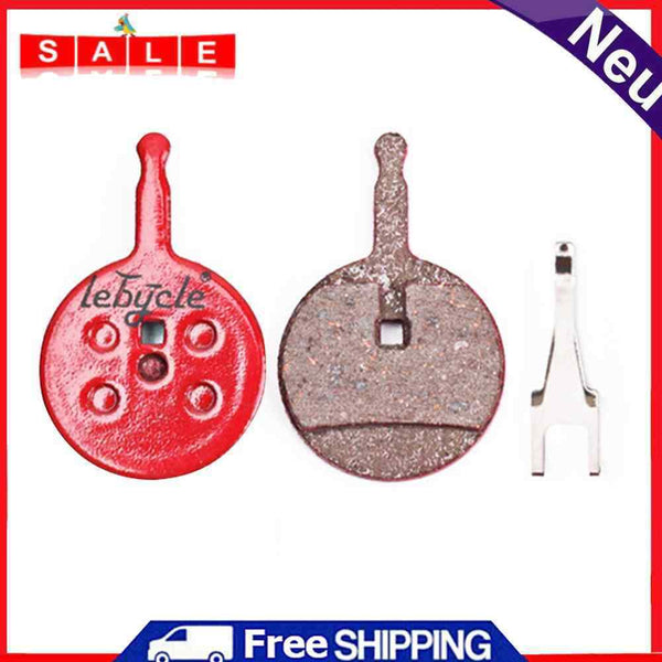 LEBYCLE 1 Set Semi-Metallic Bicycle Brake Pads Quiet Bike Disc Brake Pad