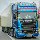 1/14 for Tamiya RC Scania R470 R620 Metal Top Head LED Light Bar Light Strip