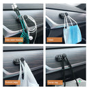 Self Adhesive Organizer Hanger Storage Car HookFor USB Cable Key Headphone Bag