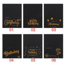 Black Business Activity Greeting Card Happy Birthday Gift Envelope Wish Card