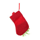 Small Christmas Pendant Knitted Socks Candy Bags Festival Decor Gift Bag(2)