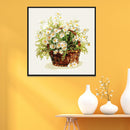 Flower Cross Stitch Kit DIY Embroidery Needlework Crafts 11CT Stamped Home De