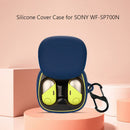 Silicone Cover Case for SONY WF-SP700N Bluetooth-compatible Earphone Box Shell