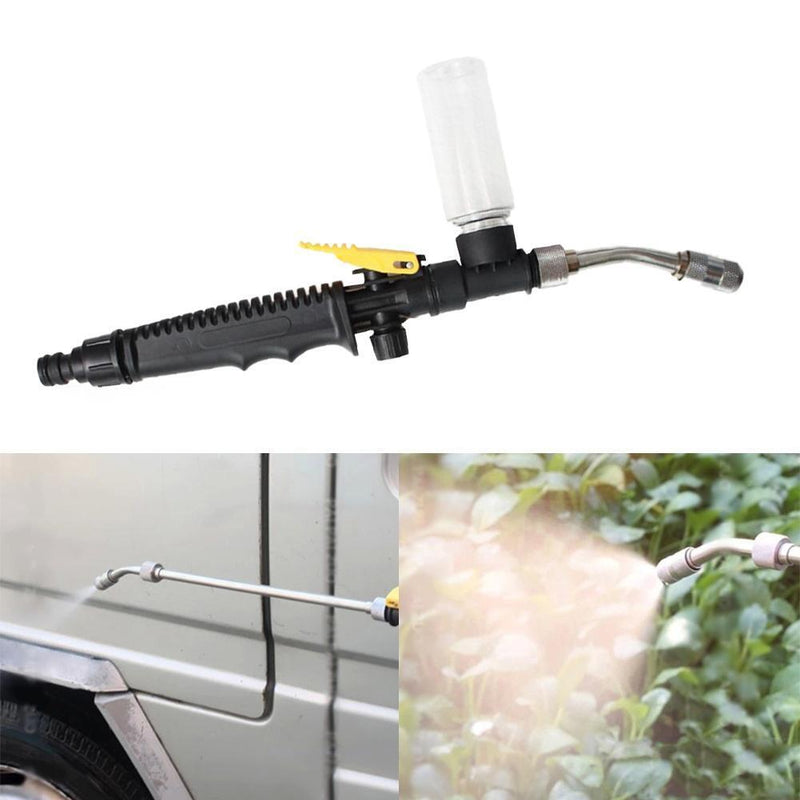 Car High Pressure Water Gun Washer Garden Hose Nozzle Sprinkler Tool (36cm)