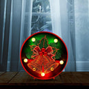 DIY LED Special Shaped Diamond Painting Christmas Bell Cross Stitch Night Lam