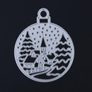Metal Cutting Dies Stencils for DIY Scrapbook Photo Album Snow House Frame Newly
