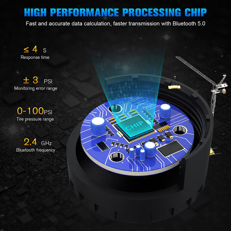 Tyre Pressure Alarm Sensor Car Motorcycle Tire Pressure Detection Accessories