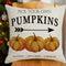 Pumpkin Pillow Covers Zippered Square Pillowcase Harvest Festive Decorations