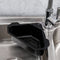 Steel Triangular Sink Strainer Kitchen Fruit Vegetable Drain Rack (Black)