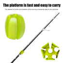 Fishing Rod Protection Egg Anti-Scratch Fishing Pole Puller (Light Green)
