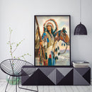 5D Diamond Painting Full Round Drill indians Picture of Rhinestone