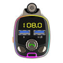 3 USB Charger FM Transmitter Bluetooth 5.0 Mp3 Player Kit Car Handsfree T4H8