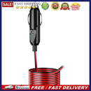 12V 24V DC Car Cigar Cigarette Lighter Plug Pre Wired Male Connector 20A Fused