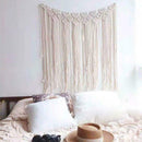 Nordic Hand-woven Tapestry Macrame Curtain Backdrop Hanging Decoration Wall G9U9