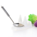 Plate Holder Plastic Spoon Rest Stove Organizer Pots Cover Rack Pot Lid Shelf