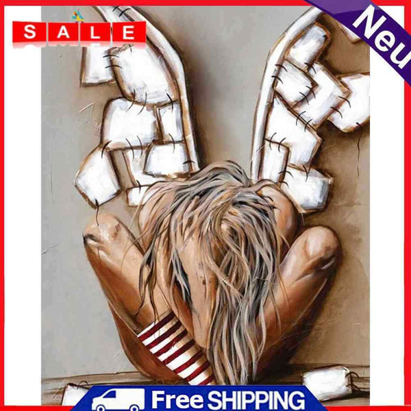 DIY Paint By Numbers Kit Broken Angel Acrylic Paint Gift Wall Decor Art Craft